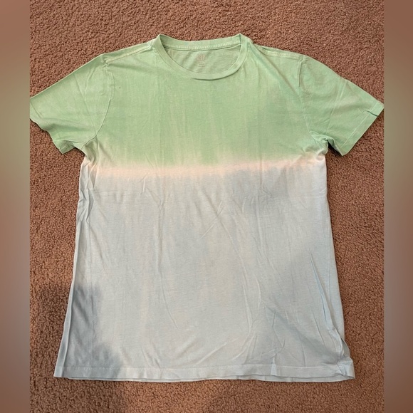GAP Everyday Blue-Green Men's CrewNeck Short Sleeve Tee - Picture 1 of 8